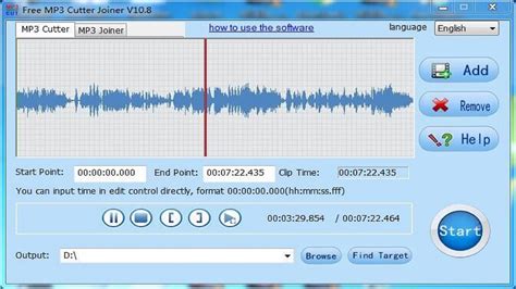 audio editor - mp3 cutter
